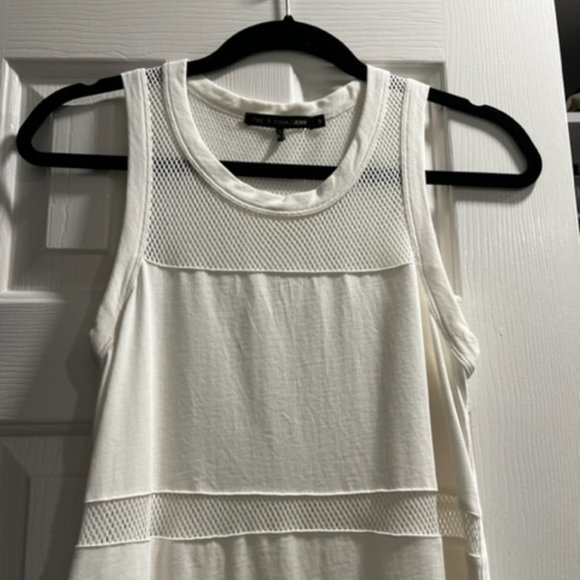 Rag and Bone white fitted tank dress - Picture 3 of 5